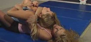Do the rear naked choke hold in mixed martial arts