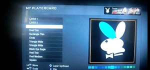 Make a Playboy Bunny emblem in Call of Duty: Black Ops