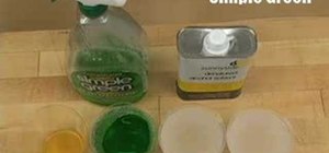 Make a cleaning solution for RC vehicles