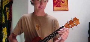 Play an easy Hawaiian picking vamp in C on the ukulele
