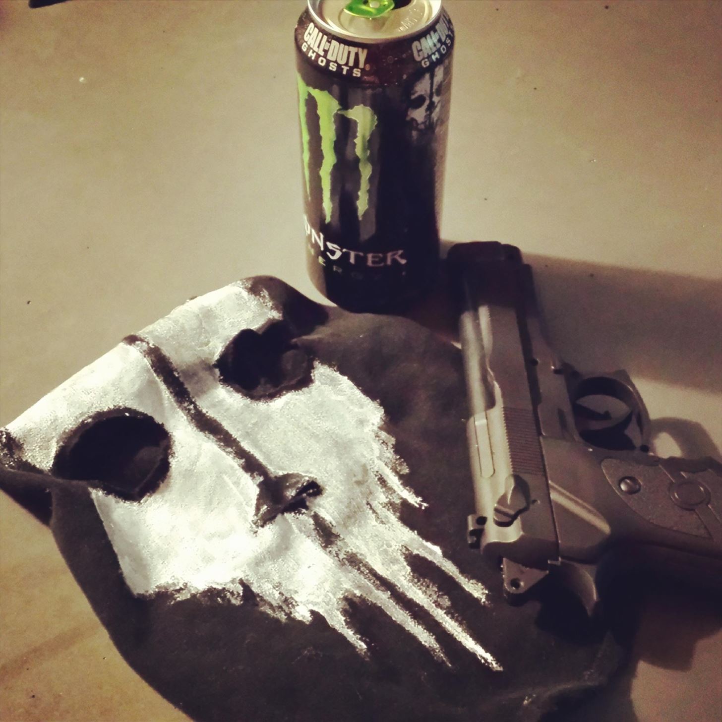how to make cod ghosts mask