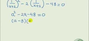 Solve a quadratic equation