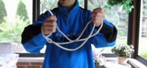 Perform the magic knot-tying trick