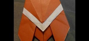 Make a Japanese origami flying cockroach/cicada