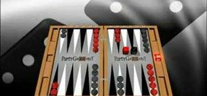 Play the game of backgammon