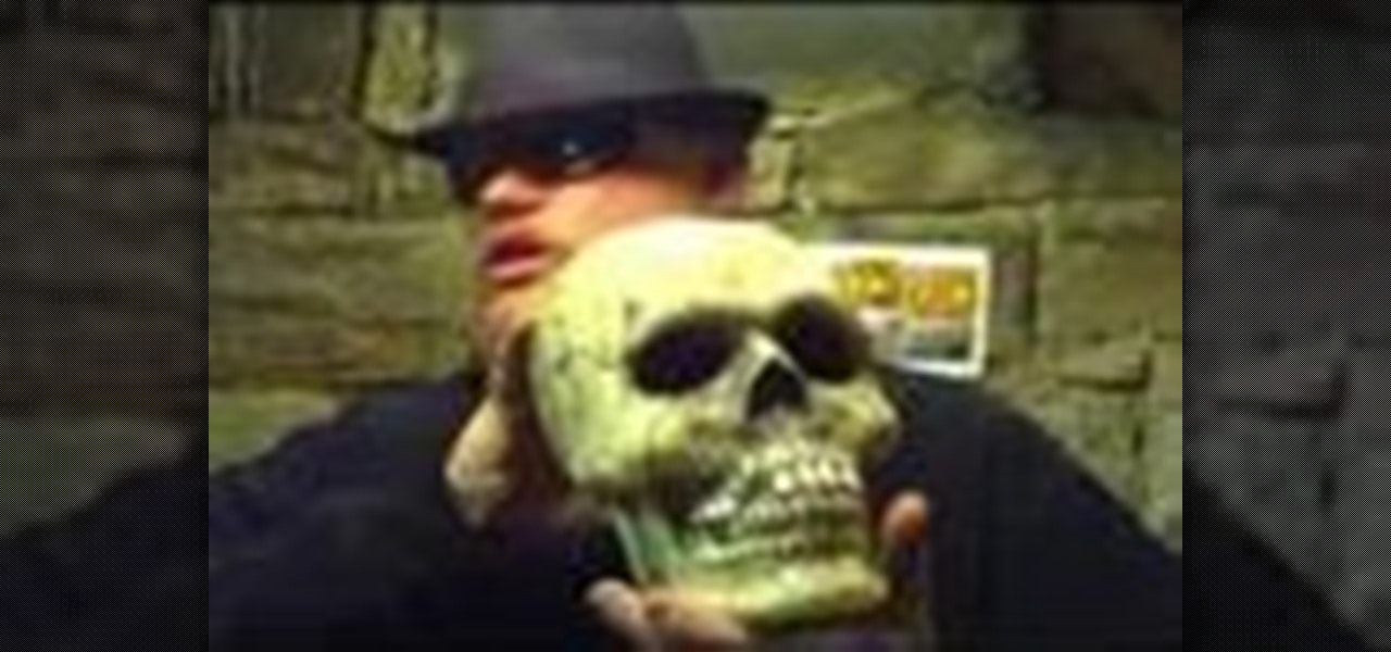 Make a Latex Skull Mold to Make a Plaster Skull