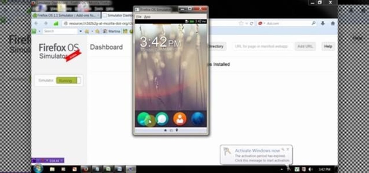 Simulate Firefox OS for Smartphones on Your PC