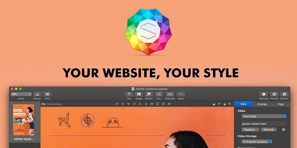 Build Websites the Easy Way with Sparkle Pro