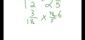 Multiply mixed numbers & fractions