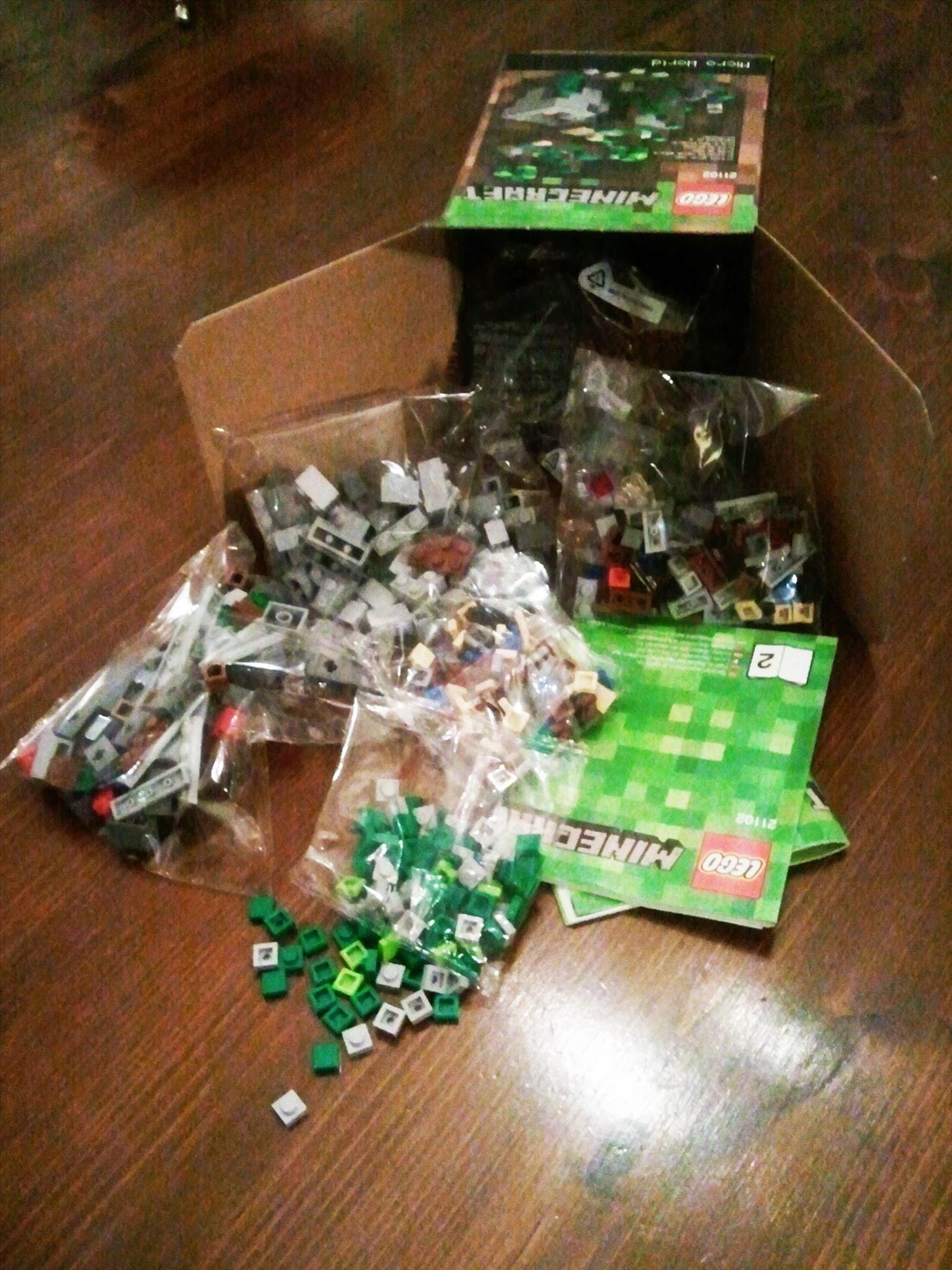 New Minecraft LEGOs for Displaying, Not Playing