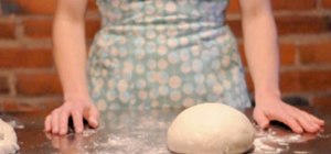 Shape dough into a round loaf of bread