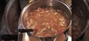 Make chicken soup from scratch