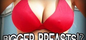 Enahce the appearance of breasts in Photoshop