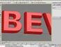 Make 3D beveled text in 3ds Max