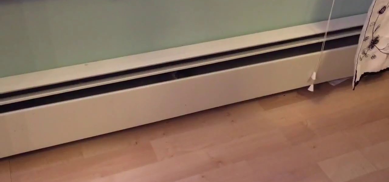Bleed Trapped Air from Baseboard Heater