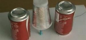 Make a motor from a plastic cup