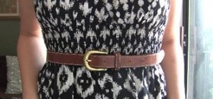 Use fashion belts to enhance your outfit and your curves
