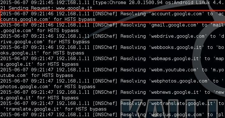 Defeating HSTS and Bypassing HTTPS with DNS Server Changes and MITMf
