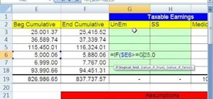 Calculate taxable earnings given a ceiling in Excel