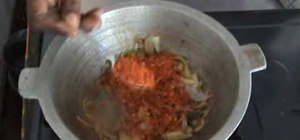Make vegan aubergine curry and Sri Lankan hoppers