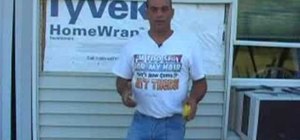 Remove & replace warped vinyl siding on your home