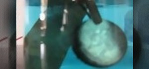 Electroplate a quarter in copper salt water