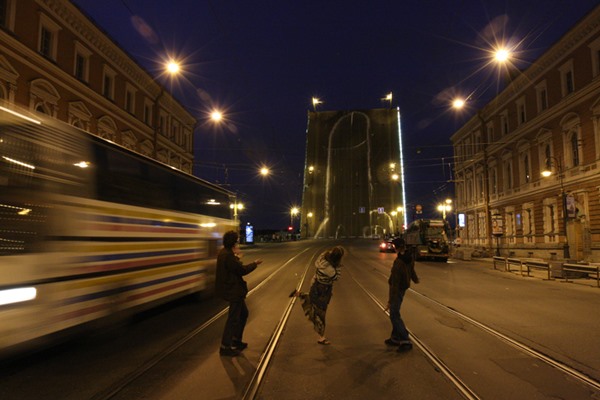 Russian Pranksters "Dick" Bridge