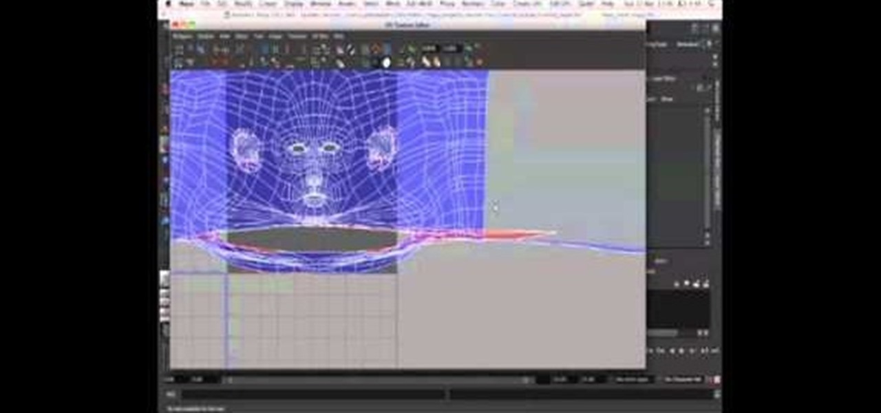 How to UV map a human head in Autodesk Maya « Maya :: WonderHowTo