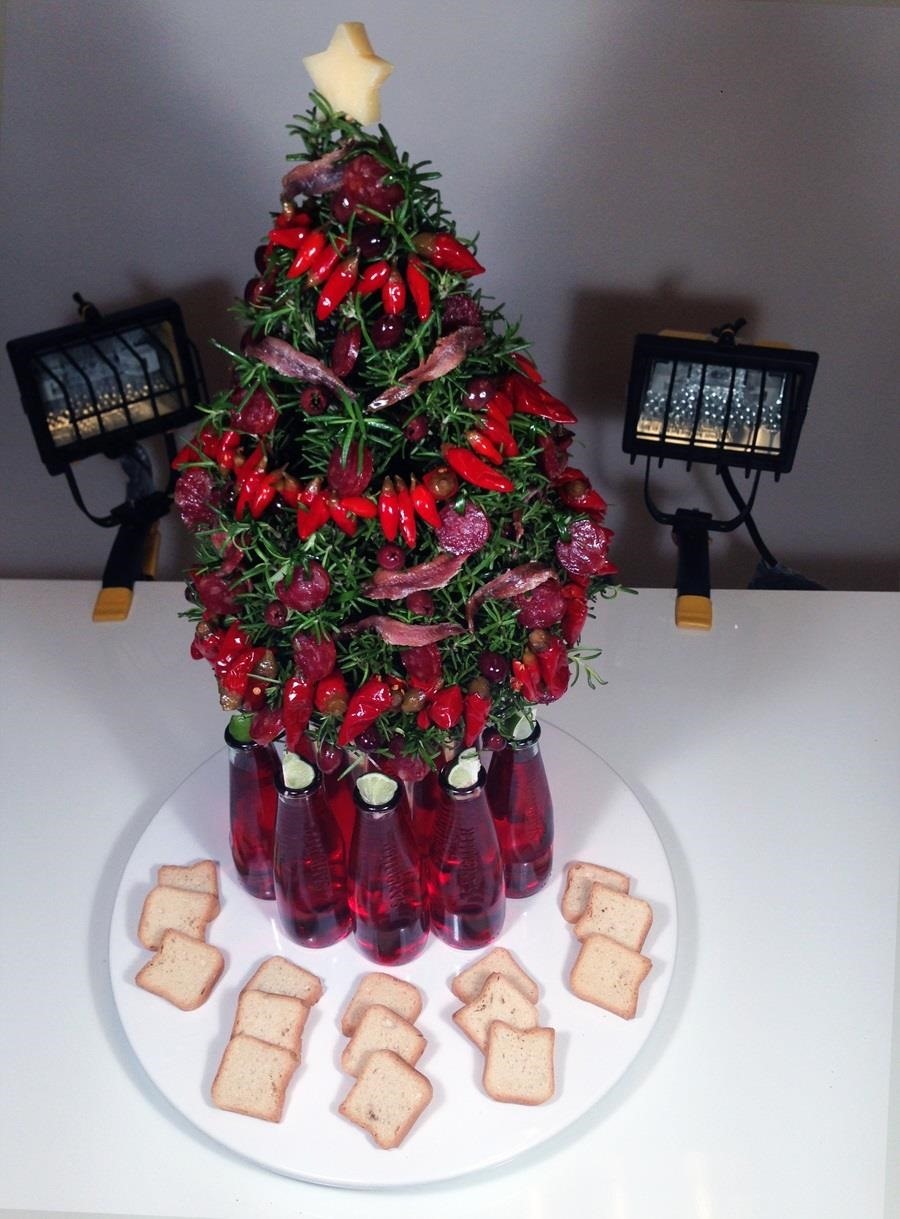 How to Make a Gastronomically Correct Christmas Tree You Can Eat