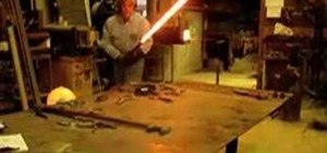 Forge a  Marci Chandelier out of tube steel