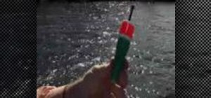 Fish and adjust the popping cork rig
