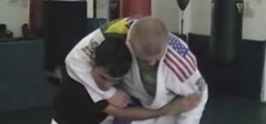 Escape from a standing headlock