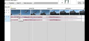 Replace audio in a video clip in Sony Vegas