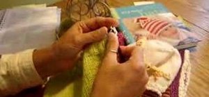 Knit a Picot edging for your knitting projects
