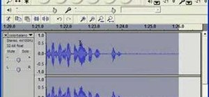 Remove unwanted noise from audio or video in Audacity