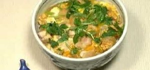 Make Oyakodon (Japanese Chicken and Egg Rice Bowl)