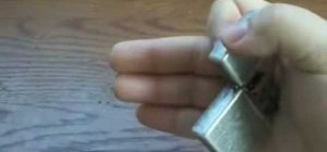 Do the "Hot Hand" Zippo lighter trick