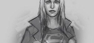 Draw Supergirl from DC Comics