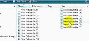 Quickly rename multiple files in Windows XP