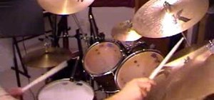 Land on your feet after drum fills