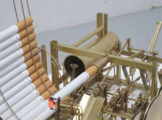 The Automatic Chain Smoking Machine