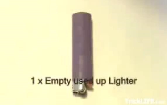 How to Light a Cigarette with an Empty Lighter