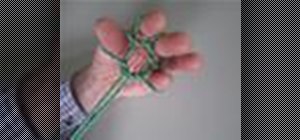 Create a string figure Flower