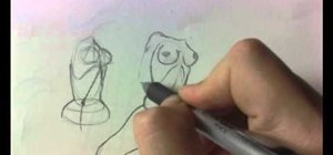 Draw sexy, hourglass shaped hips when drawing female figures