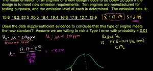 Do a small-sample hypothesis test in statistics