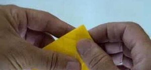 Make an origami Pikachu from Pokemon