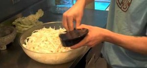 Make sauerkraut in a jar