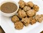 Make Southern style sausage and cheese fritters
