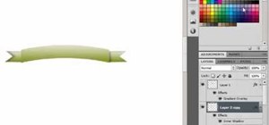 Make a realistic ribbon in Adobe Photoshop