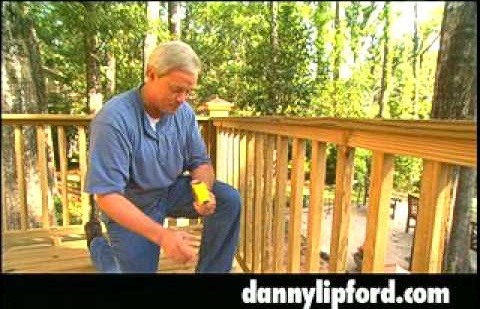 Build handrails for your deck